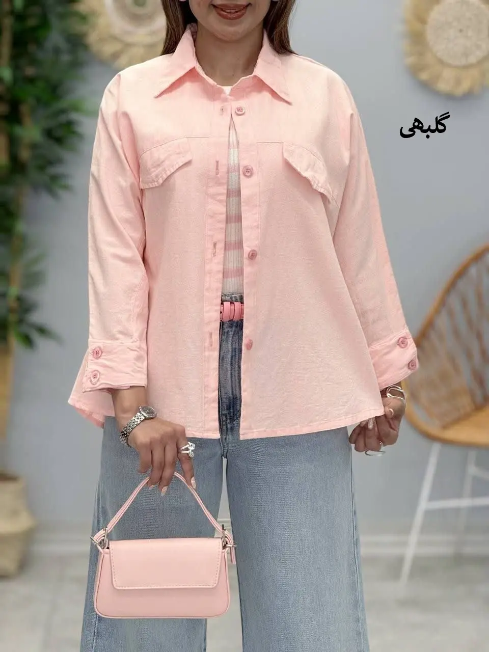 3435-شومیز پاستیلی